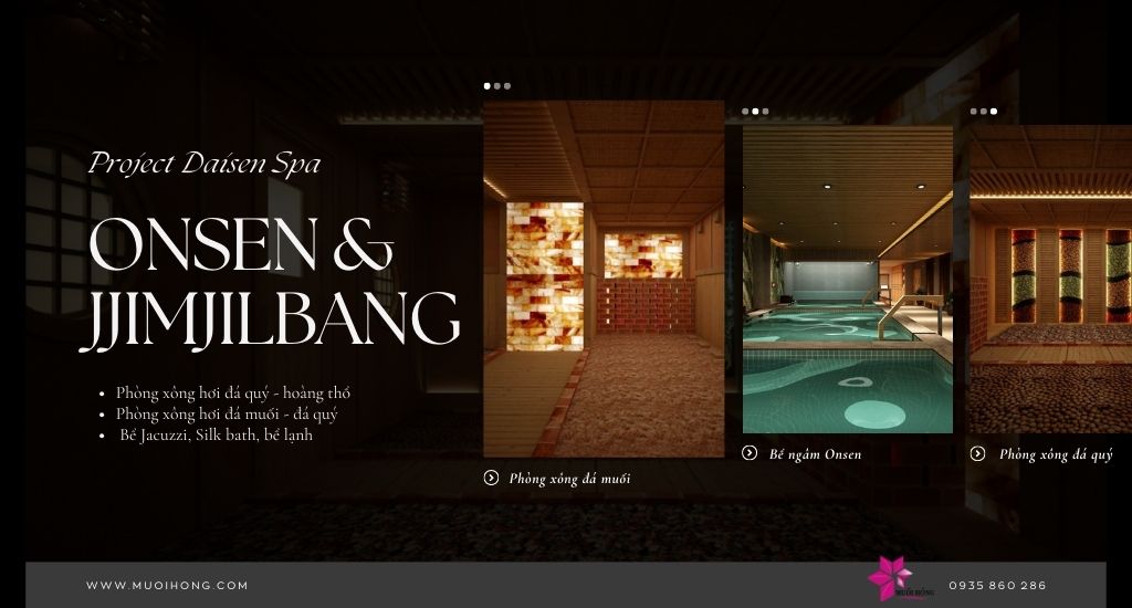 thi cong onsen jjimjilbang daisen spa